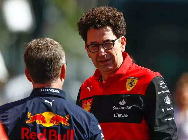 Mattia Binotto, Christian Horner Titel-Bild zur News: Mattia Binotto, Christian Horner