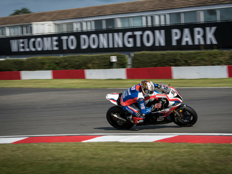 Peter Hickman am WSBK-Wochenende in Donington 2009