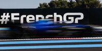 Nicholas Latifi (Williams FW44) im Qualifying zum Formel-1-Rennen in Frankreich 2022