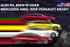Audi RS, BMW M oder Mercedes-AMG: Wer verkauft mehr?
