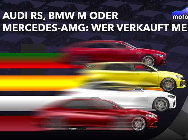 Titel-Bild zur News: Audi RS, BMW M und Mercedes-AMG im Verkaufsvergleich