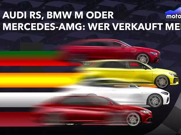 Audi RS, BMW M und Mercedes-AMG im Verkaufsvergleich Titel-Bild zur News: Audi RS, BMW M und Mercedes-AMG im Verkaufsvergleich