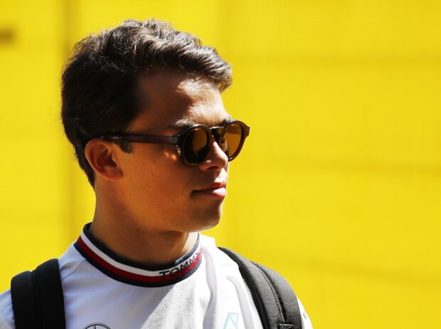 Titel-Bild zur News: Nyck de Vries als Mercedes-Ersatzfahrer in der Formel 1 in Le Castellet 2022
