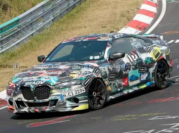 BMW 3.0 CSL (Erlkönigaufnahmen) Titel-Bild zur News: BMW 3.0 CSL (Erlkönigaufnahmen)