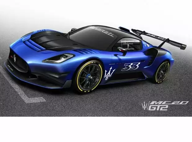 Der Maserati MC20 GT2 tritt ab 2023 in der GT2 European Series an Titel-Bild zur News: Der Maserati MC20 GT2 tritt ab 2023 in der GT2 European Series an