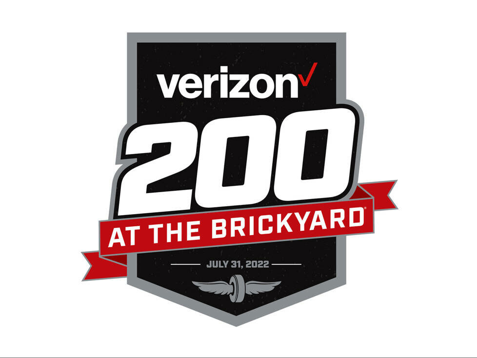 Logo: Verizon 200 at The Brickyard in Indianapolis