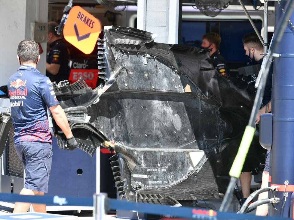 Unterboden am Red Bull RB18