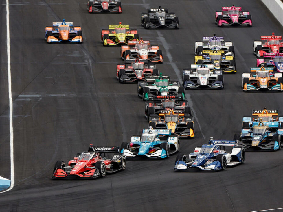 Start zum Grand Prix von Indianapolis der IndyCar-Saison 2022