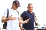 Max Verstappen (Red Bull) und Jos Verstappen 