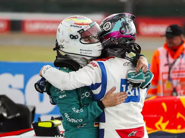 Sebastian Vettel, Mick Schumacher Titel-Bild zur News: Sebastian Vettel, Mick Schumacher