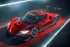 Bild zum Inhalt: Ferrari 296 GT3 (2023) bei 24h Spa 2022 offiziell vorgestellt