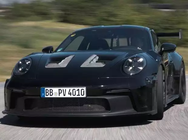Porsche 911 GT3 RS (2022) Teaserbilder Titel-Bild zur News: Porsche 911 GT3 RS (2022) Teaserbilder