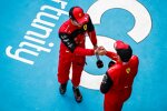 Charles Leclerc (Ferrari) und Carlos Sainz (Ferrari) 