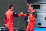 Charles Leclerc (Ferrari) und Carlos Sainz (Ferrari) 