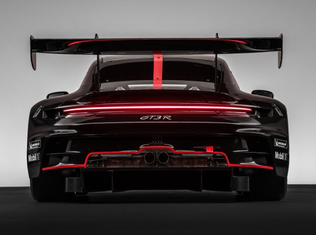 Der Diffusor des Porsche 911 GT3 R (2023) wird effizienter angeströmt