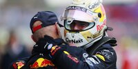 Bild zum Inhalt: F1-Rennen Ungarn: Max Verstappen gewinnt nach irrer Aufholjagd!