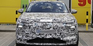 Audi Q6 Sportback e-tron: Neue Erlkönig-Bilder des Crossovers