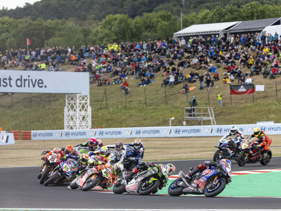 WSBK Start in Most