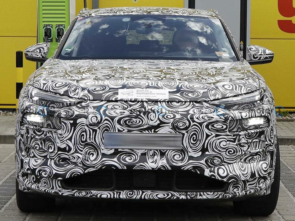 Audi Q6 e-tron Sportback als Erlkönig