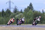 Jonathan Rea, Toprak Razgatlioglu und Alvaro Bautista 