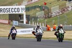 Jonathan Rea, Scott Redding und Toprak Razgatlioglu 