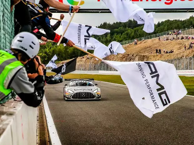 24h Spa, Mercedes-AMG Titel-Bild zur News: 24h Spa, Mercedes-AMG