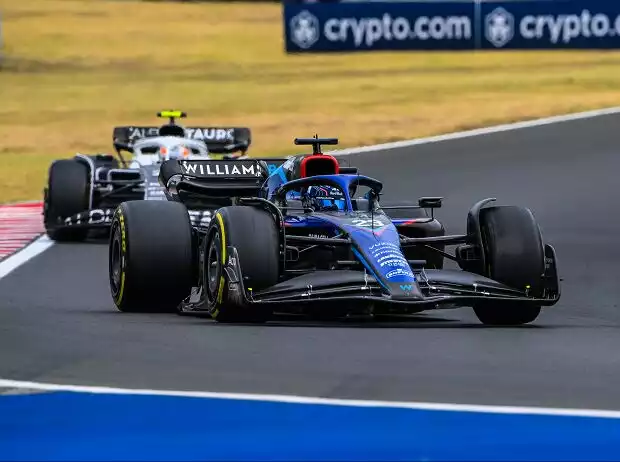 Alexander Albon, Yuki Tsunoda Titel-Bild zur News: Alexander Albon, Yuki Tsunoda