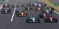 Formel-1-Start beim Grand Prix von Ungarn 2022 auf dem Hungaroring bei Budapest