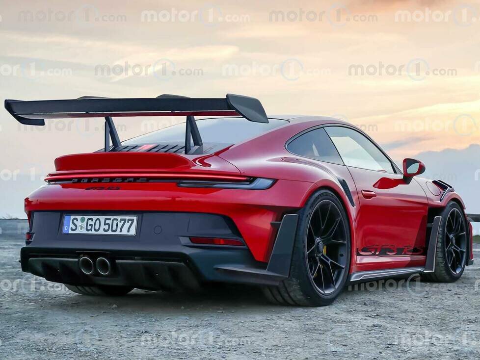 Porsche 911 GT3 RS, der Renderer von Motor1.com