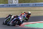 Toprak Razgatlioglu vor Jonathan Rea und Alvaro Bautista