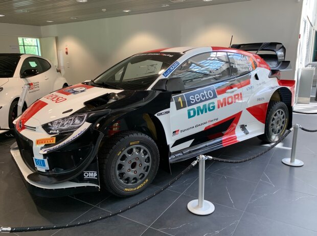 Titel-Bild zur News: Prototyp des Toyota GR Yaris WRC