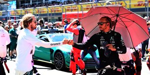 Hamilton über Vettel: "Er hat mir in vielen Dingen beigestanden"