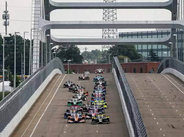 Start zum IndyCar-Rennen in Nashville 2021 Titel-Bild zur News: Start zum IndyCar-Rennen in Nashville 2021