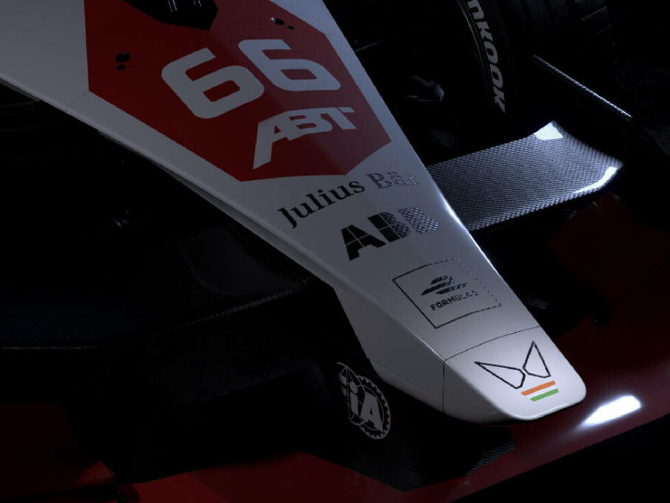 Formel-E-Auto von Abt mit der Startnummer 66