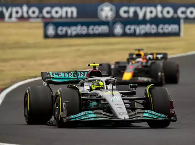Lewis Hamilton, Max Verstappen Titel-Bild zur News: Lewis Hamilton, Max Verstappen