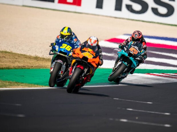 Pol Espargaro, Joan Mir, Fabio Quartararo Pol Espargaro, Joan Mir, Fabio Quartararo