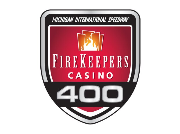 Logo: FireKeepers Casino 400 auf dem Michigan International Speedway in Brooklyn Logo: FireKeepers Casino 400 auf dem Michigan International Speedway in Brooklyn