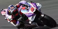 Bild zum Inhalt: MotoGP Silverstone FT1: Zarco und Bagnaia trotz Stürzen vorn