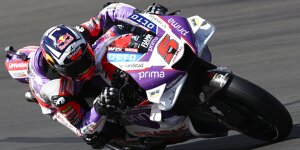 MotoGP Silverstone FT1: Zarco und Bagnaia trotz Stürzen vorn