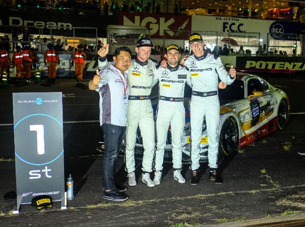 Maro Engel, Raffaele Marciello, Tristan Vautier Maro Engel, Raffaele Marciello, Tristan Vautier