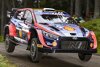 Bild zum Inhalt: WRC Rallye Finnland 2022: Tänak bleibt vorne, Rovanperä kommt heran
