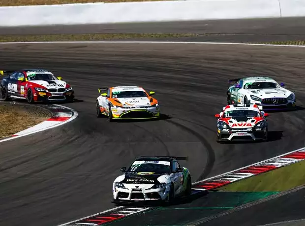 Marcel Lenerz und Cedric Piro sorgten für den Debütsieg des Toyota GR Supra in der ADAC GT4 Germany Titel-Bild zur News: Marcel Lenerz und Cedric Piro sorgten für den Debütsieg des Toyota GR Supra in der ADAC GT4 Germany