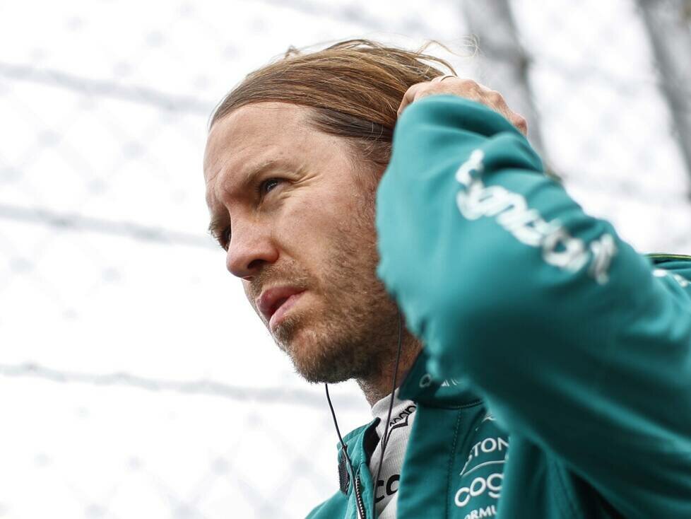 Sebastian Vettel beim Formel-1-Rennen in Ungarn (Budapest) 2022