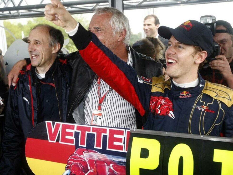 Franz Tost, Dietrich Mateschitz, Sebastian Vettel
