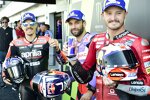 Johann Zarco (Pramac), Maverick Vinales (Aprilia) und Jack Miller (Ducati) 