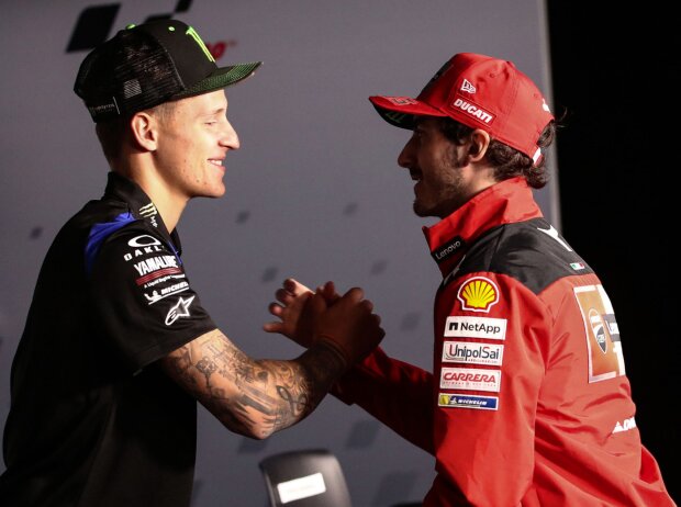 Fabio Quartararo, Francesco Bagnaia Fabio Quartararo, Francesco Bagnaia