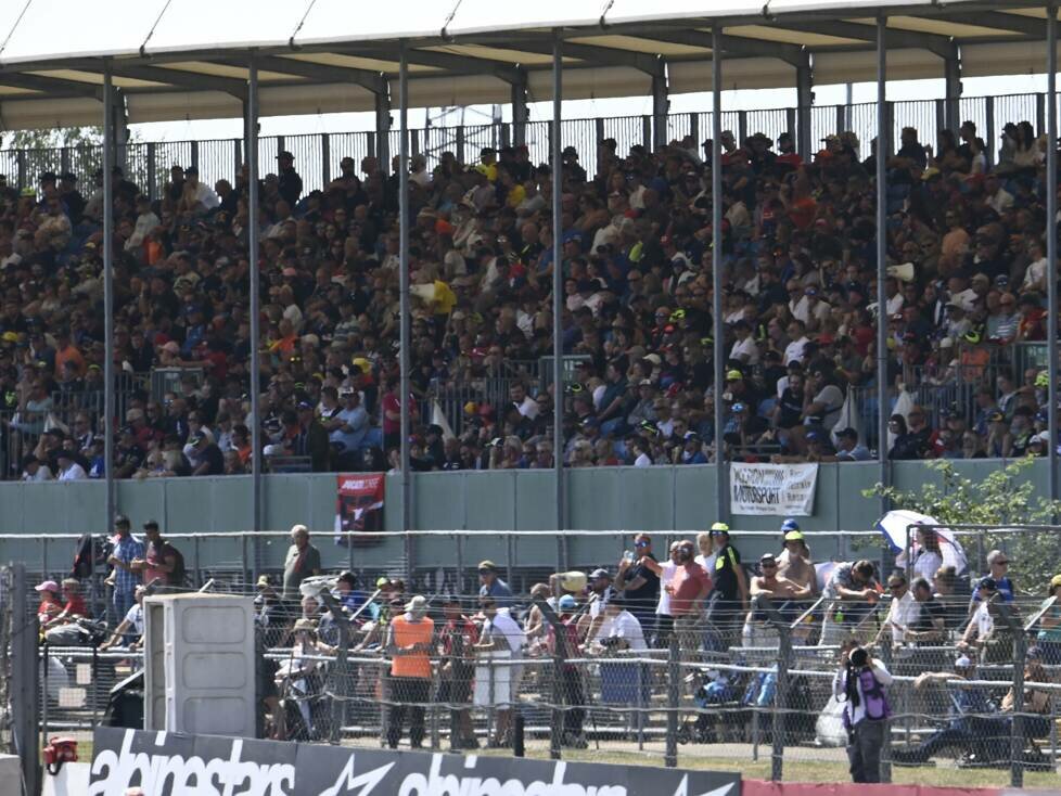 MotoGP-Fans in Silverstone