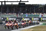 Moto3 Start in Silverstone