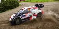 Kalle Rovanperä im Toyota in Finnland