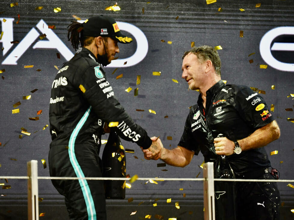 Lewis Hamilton, Christian Horner